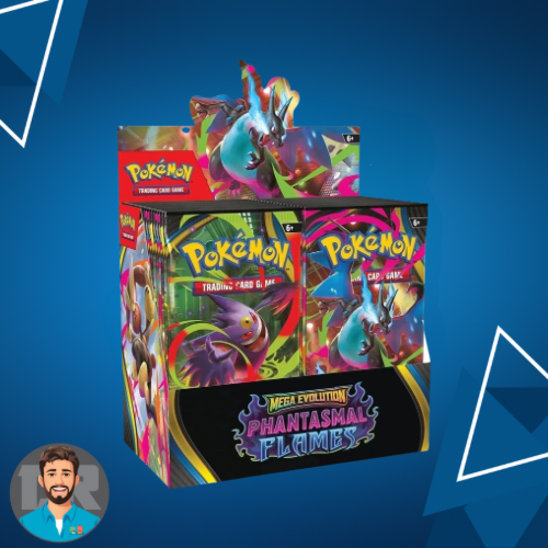 Pokémon TCG: Mega Evolution – Phantasmal Flames Booster Box