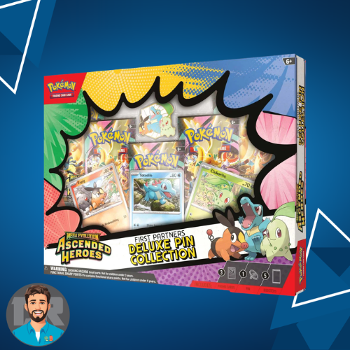 Pokémon TCG: Ascended Heroes First Partners Deluxe Pin Collection