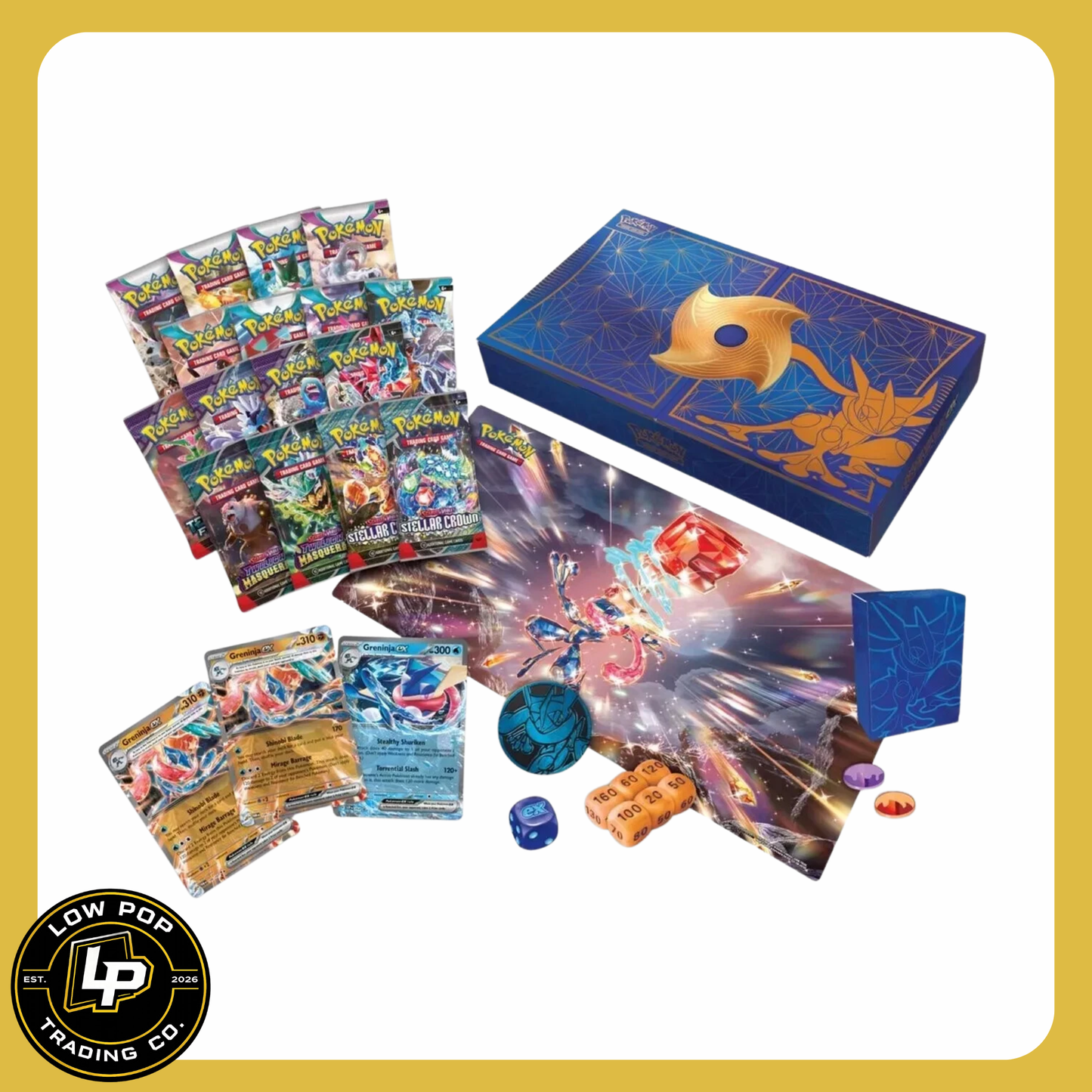 Pokémon TCG: Greninja ex Ultra-Premium Collection