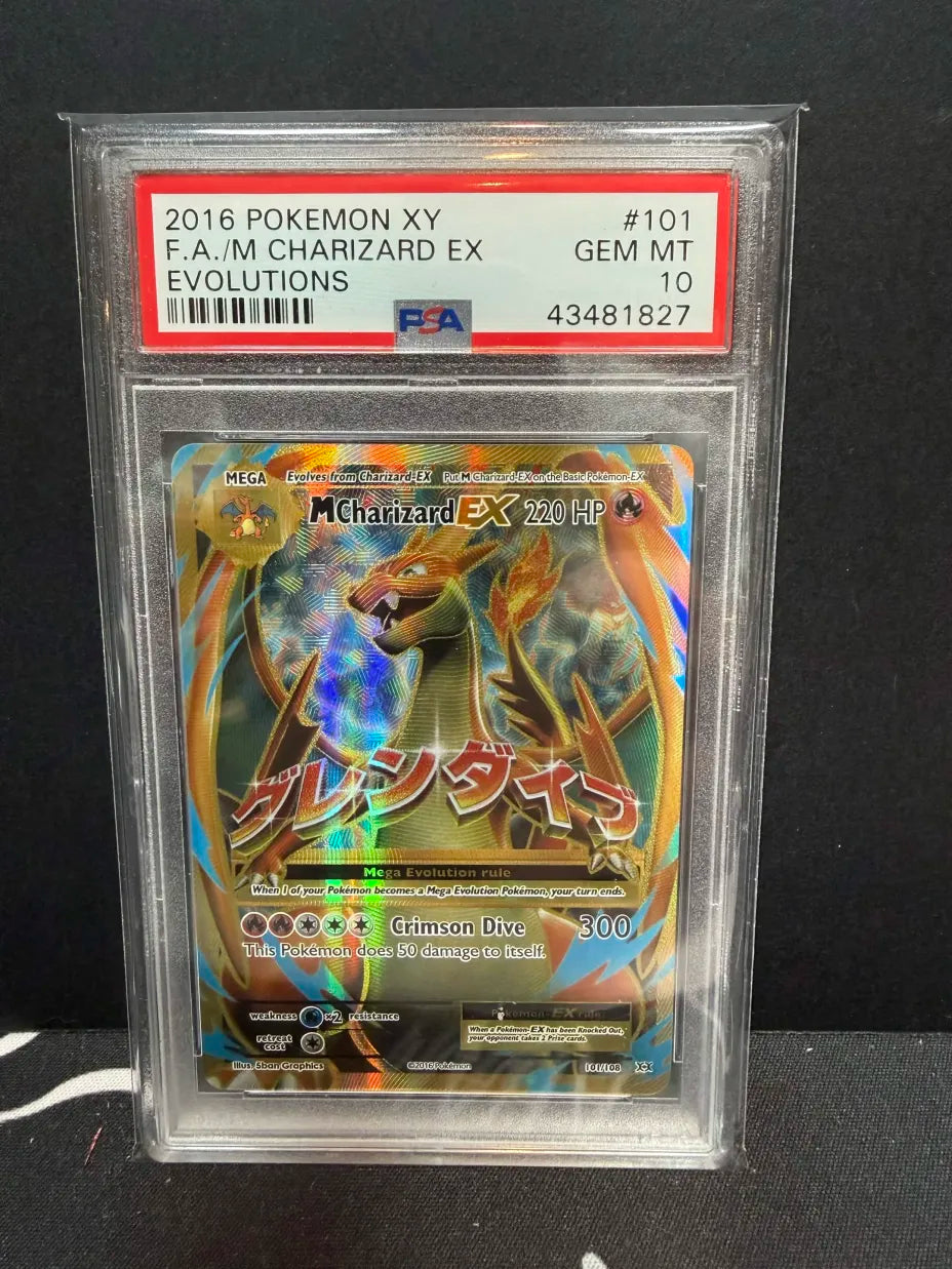 PSA 10 : MEGA CHARIZARD EX - XY EVOLUTIONS