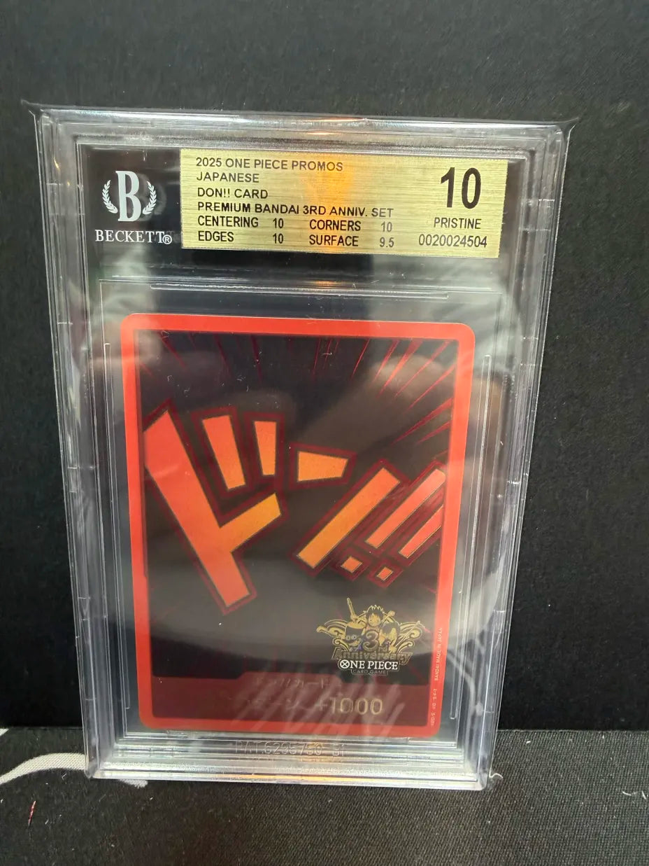 BGS 10: DON!! - 3RD ANNIVERSARY JAPANESE PREMIUM BANDAI