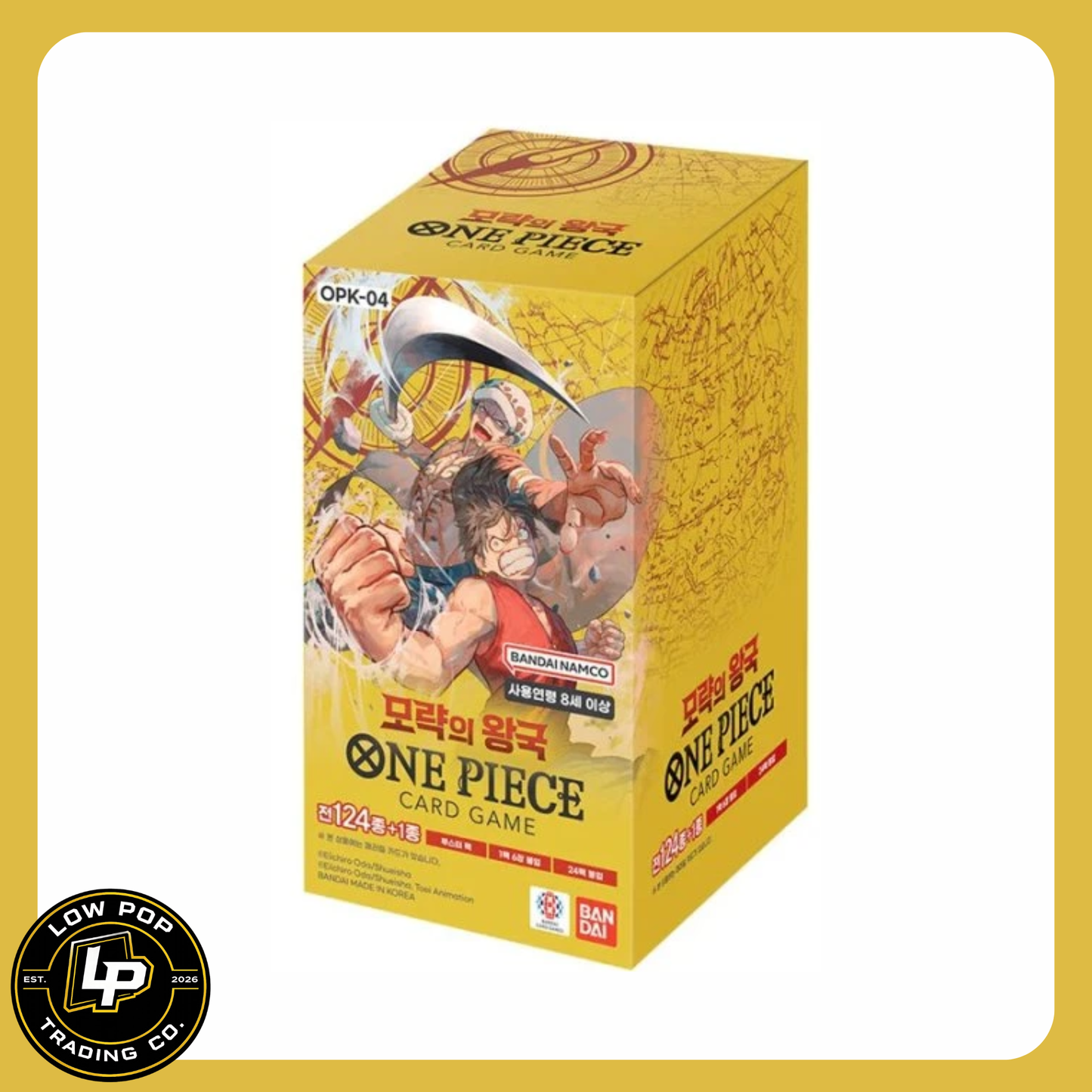One Piece Card Game - OPK04 : Kingdom of Intrigue Booster Box Korean