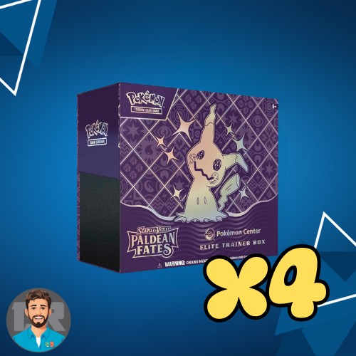 Pokémon TCG: Scarlet & Violet – Paldean Fates Pokémon Center Elite Trainer Box Case
