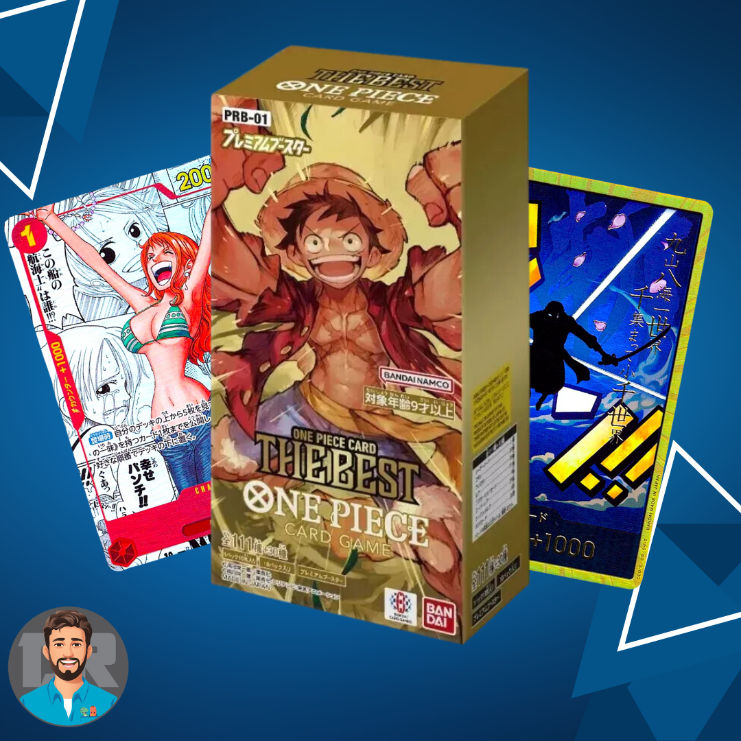 One Piece TCG: The Best PRB01 - Booster Box (Japanese) Dally Rips & Collectables One Piece TCG: The Best PRB01 - Booster Box (Japanese) Dally Rips & Collectables