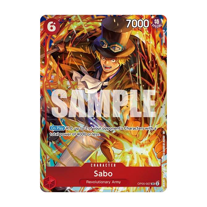 Sabo (Illustration Box Vol.5) - One Piece Promotion Cards