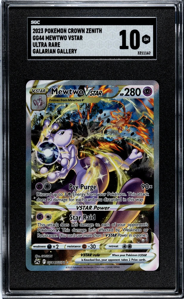 SGC 10 - Mewtwo Vstar Alternate Art - Crown Zenith