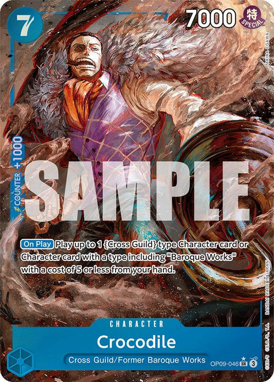 Crocodile [Alternate Art] OP09-046 ENGLISH