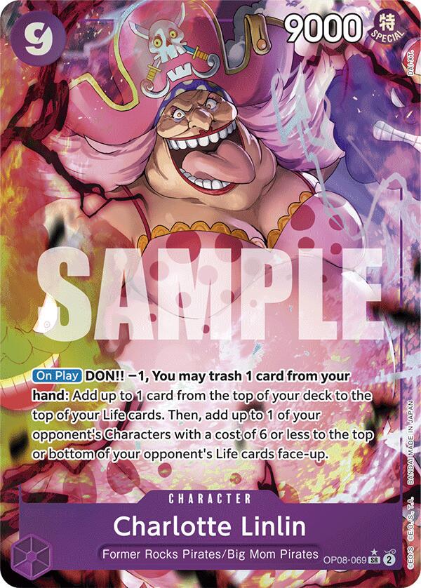 Charlotte Linlin [Alternate Art] OP08-069 ENGLISH
