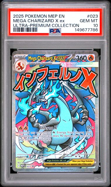 PSA 10 Mega Charizard EX - UPC Promo