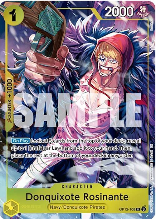 Donquixote Rosinante (Illustration Box Vol.6) - One Piece Promotion Cards