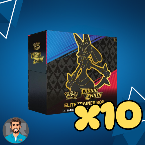 Pokémon TCG: Sword & Shield – Crown Zenith Elite Trainer Box Case