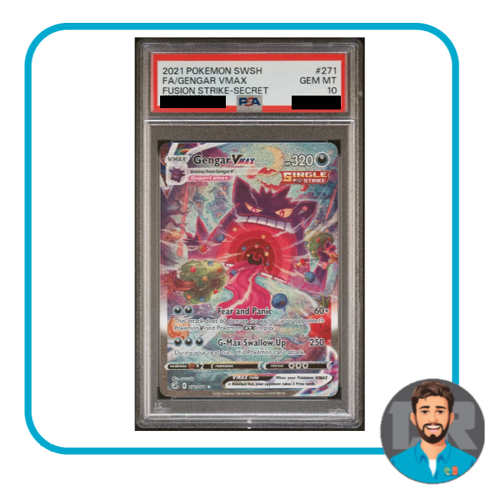 Gengar Vmax - Fusion Strike PSA 10