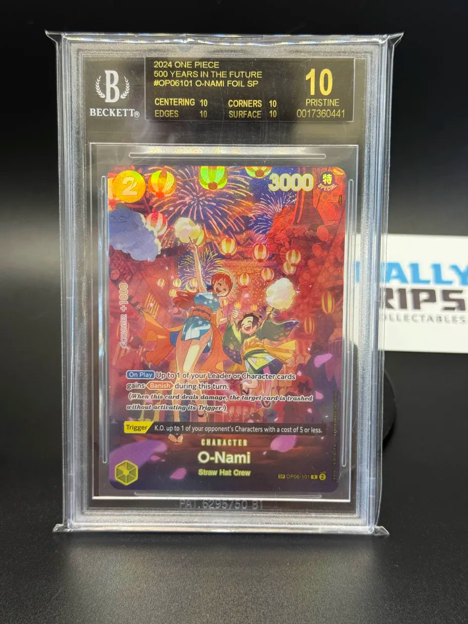 BGS 10 - Prestine Black Label - O Nami SP - 500 Years in the Future