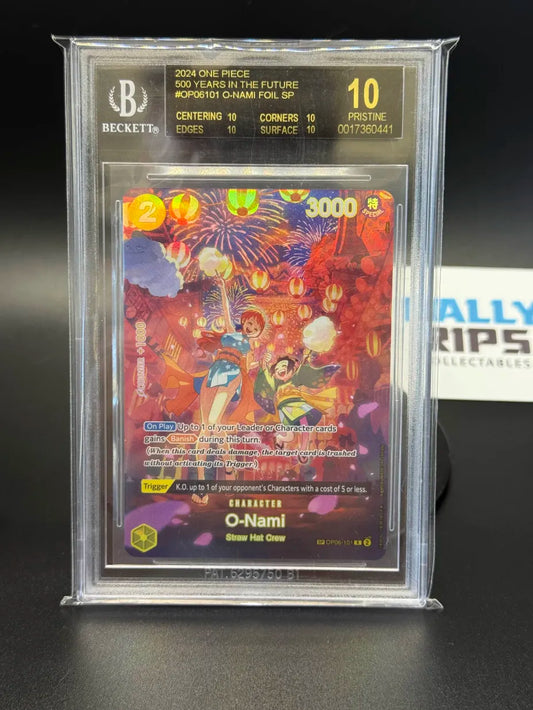 BGS 10 - Prestine Black Label - O Nami SP - 500 Years in the Future