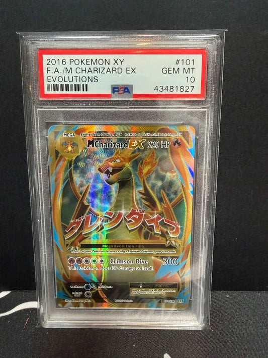 PSA 10 : MEGA CHARIZARD EX - XY EVOLUTIONS
