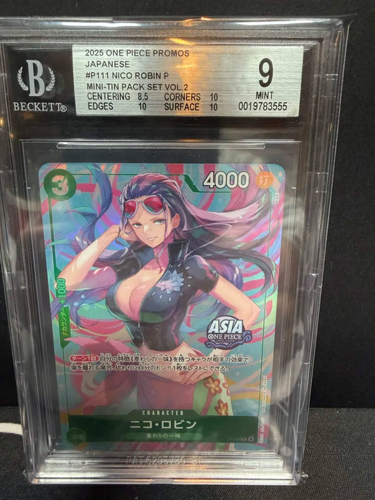 BGS 9: NICO ROBIN - MINI TIN PACK VOL.2 JAPANESE