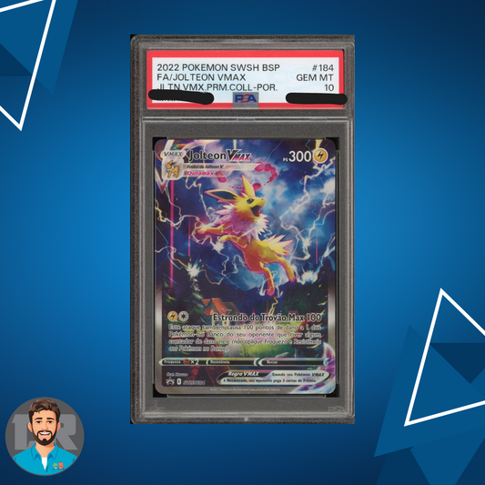 PSA 10 - Jolteon Vmax SWSH184 Word & Shield Promo Card