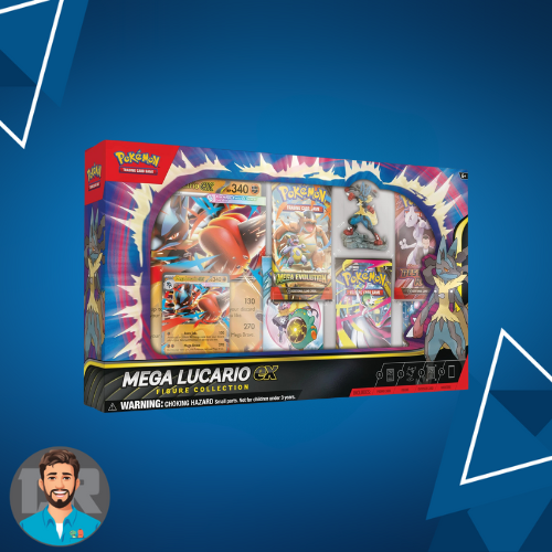 POKEMON TCG: Mega Lucario Figure Collection