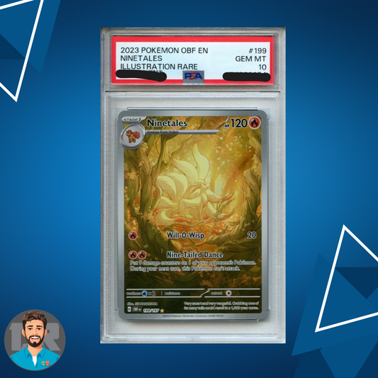 PSA 10 - Obsidian Flames Ninetales Illustration Rare #199/197