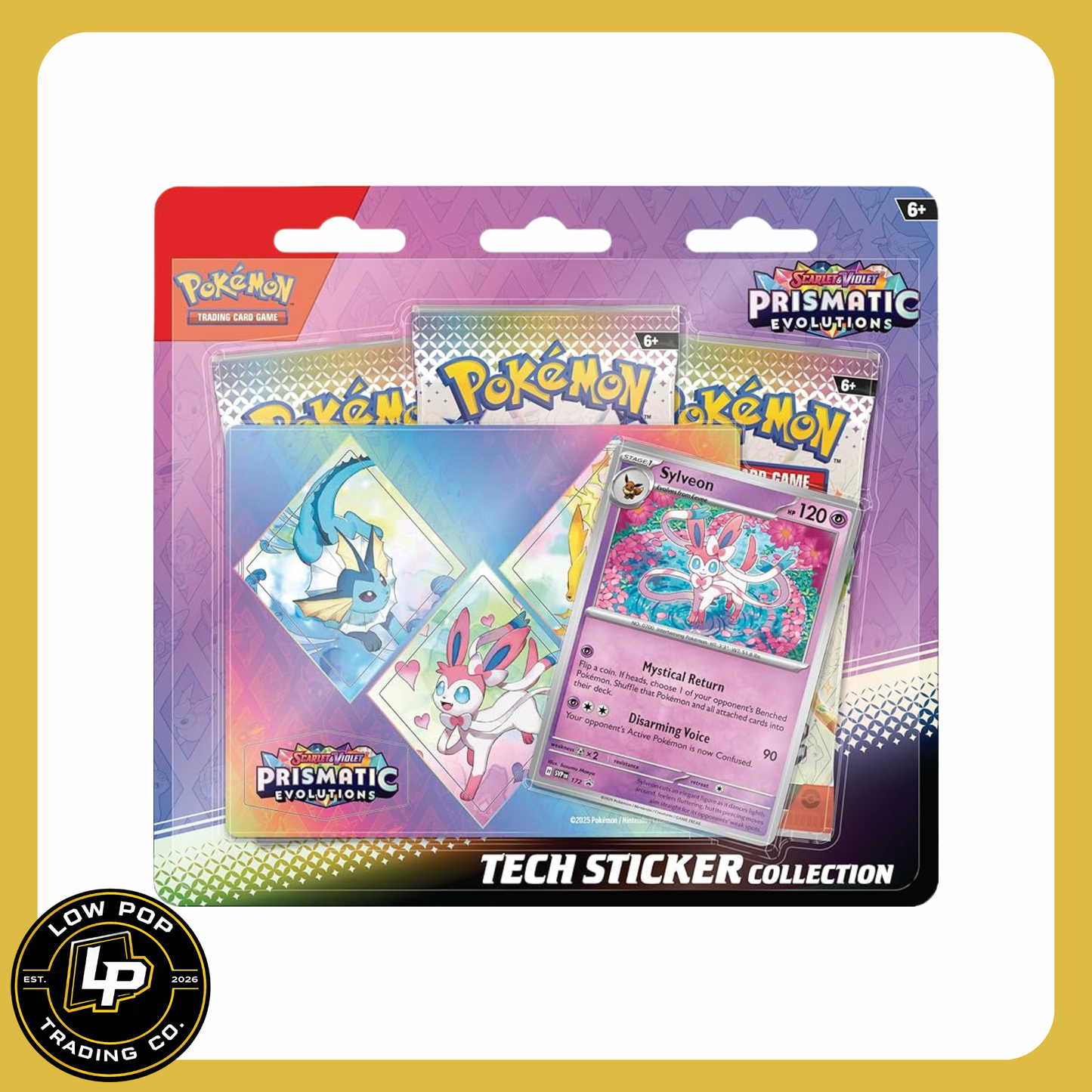 Pokémon TCG: Prismatic Tech Sticker Collection
