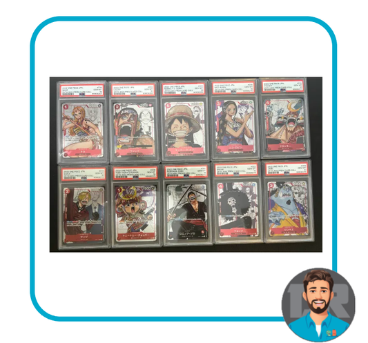 PSA 10 One Piece Sequential Set Premium Card Collection 25th Anniversary