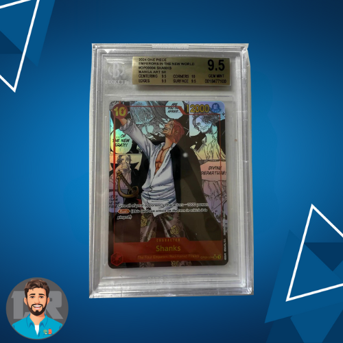 BGS 9.5 - Shanks Manga Art SR - Emperors in the New World