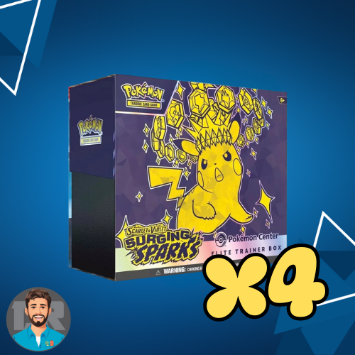 Pokémon TCG: Scarlet & Violet – Surging Sparks Pokémon Center Elite Trainer Box Case