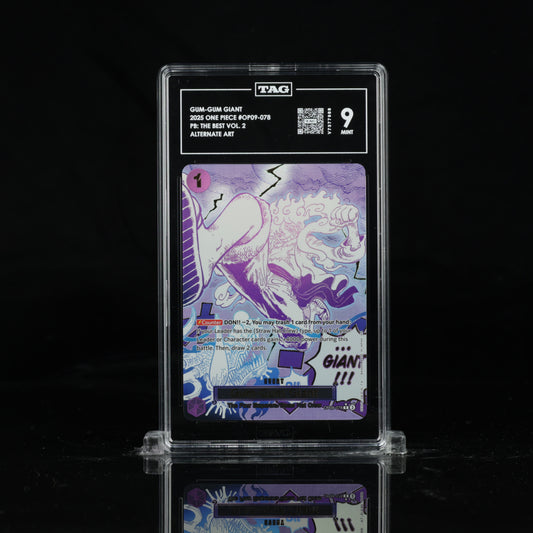 TAG 9 0 GUM-GUM GIANT ALTERNATE ART - PRB02