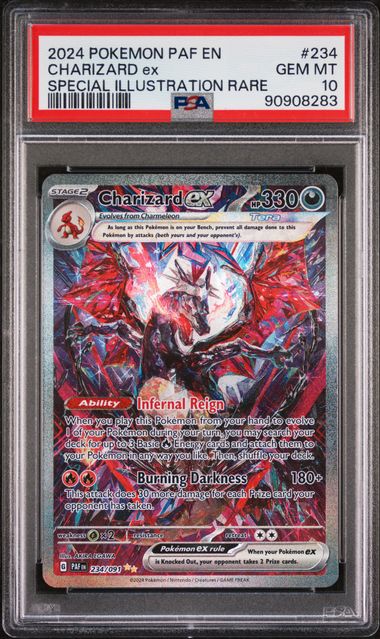 PSA 10 Charizard Special Illustartion Rare - Paldean Fates