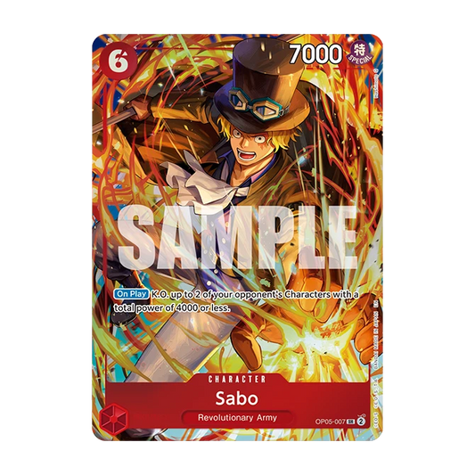 Sabo (Illustration Box Vol.5) - One Piece Promotion Cards