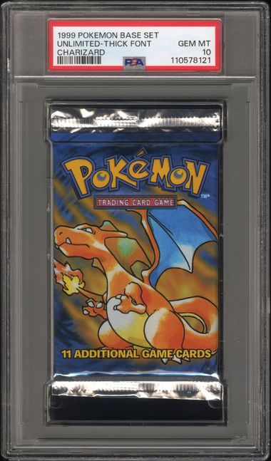PSA 10 Pokemon TCG Sequential Base Set Unlimited Thick Font Venusaur, Charizard, Blastoise