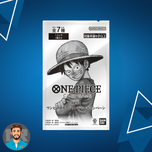 One Piece TCG OP13 3rd Anniversary treasure Campaign Promo Collection Promo Pack - Japanese