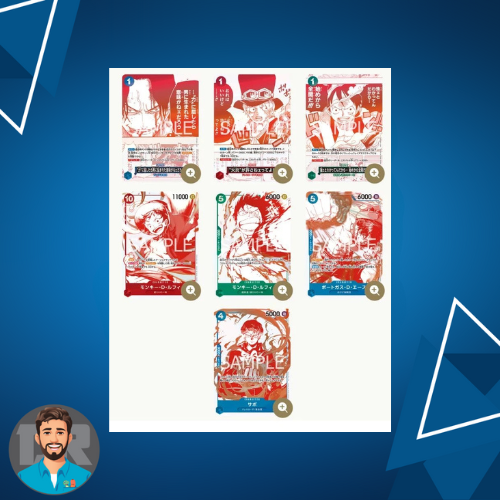 One Piece TCG OP13 3rd Anniversary treasure Campaign Promo Collection Promo Pack - Japanese