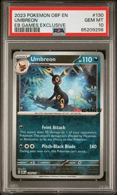 PSA 10 - Umbreon EB Games Stamped Promo