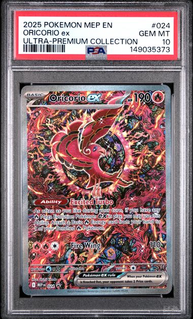 PSA 10 ORICORIO EX - MEGA CHARIZARD UPC